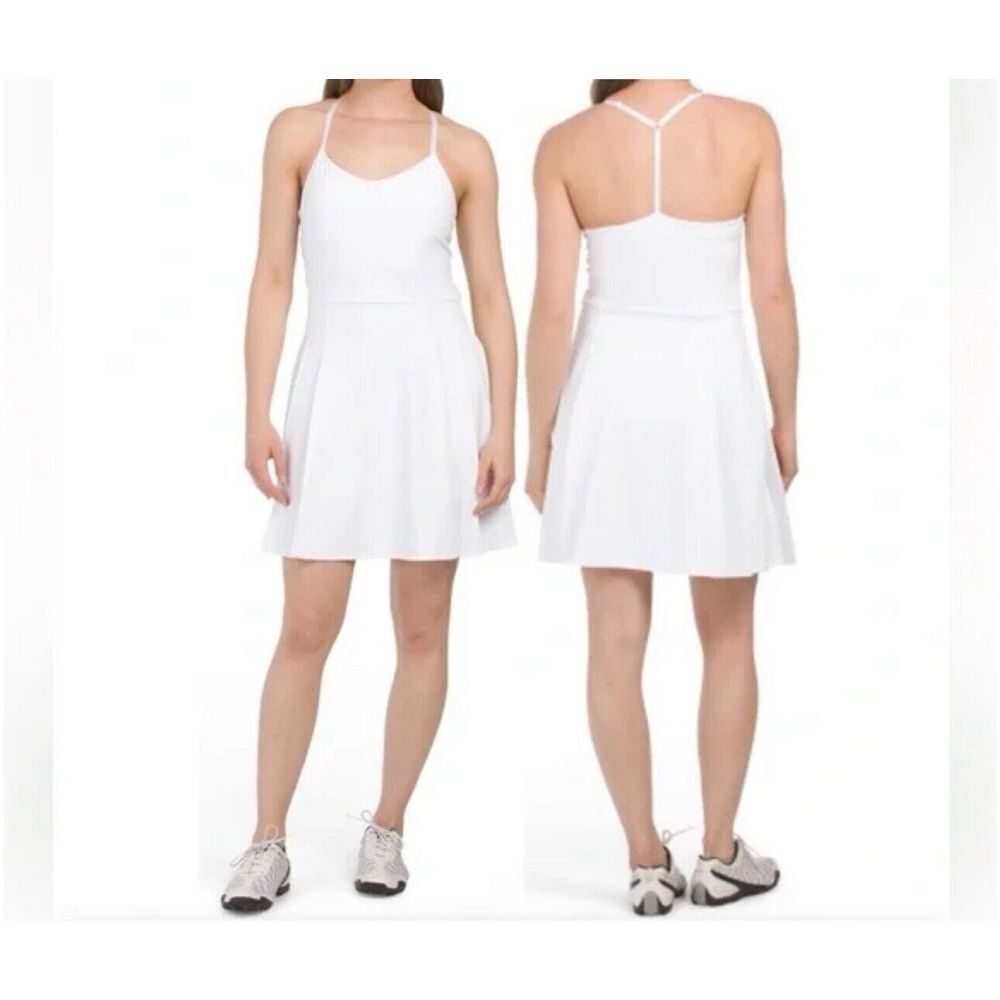 Tommy Bahama Racquet & Paddle‎ Dress Built-in Bodysuit Shorts Women's XL Y Back